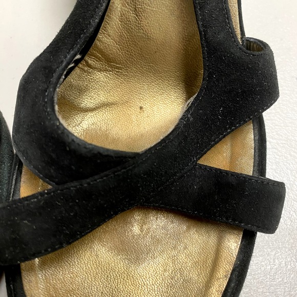 Gucci Black and Gold Sandals - Picture 3 of 9